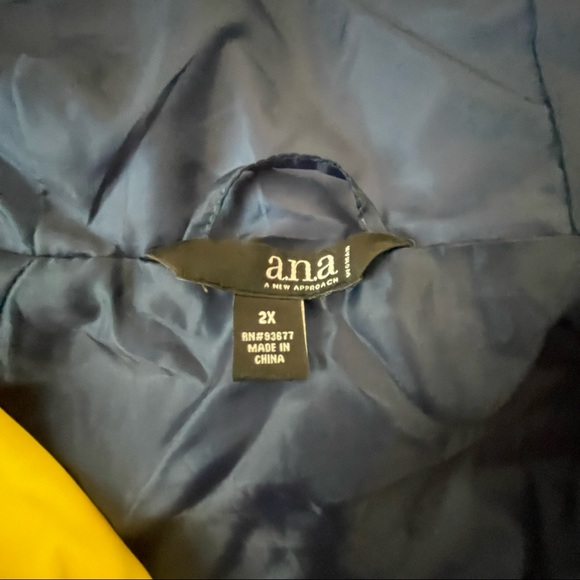 - A.N.A a new approach raincoat size 2X - Picture 9 of 14